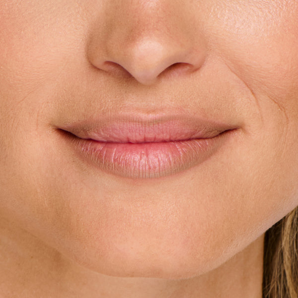 Soft Definition™ Longwear Lip Liner in Almond, worn