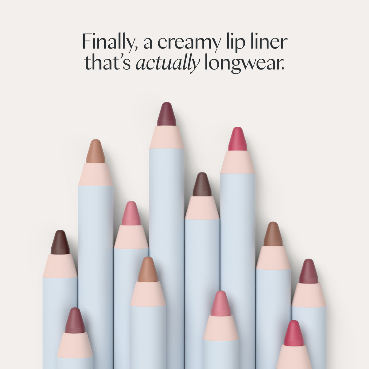 Finally, a creamy lip liner that’s actually longwear. Ravie Beauty Soft Definition™ Longwear Lip Liner in Macaron #color_macaron