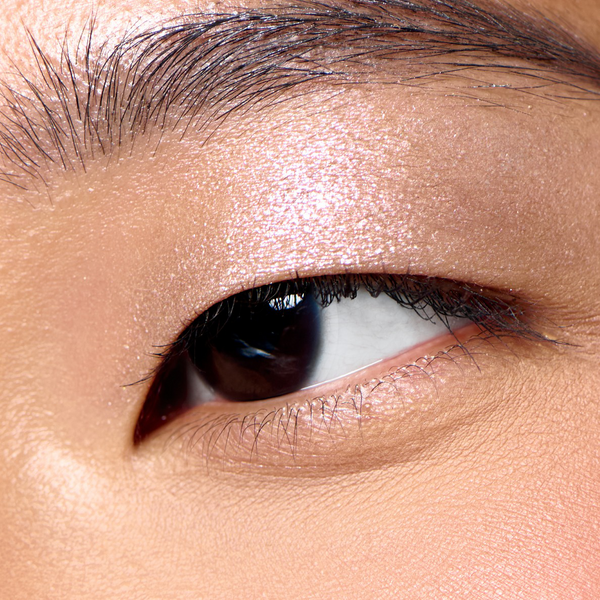Softlight™ Glistening Eye Topper in Soft Pink, worn